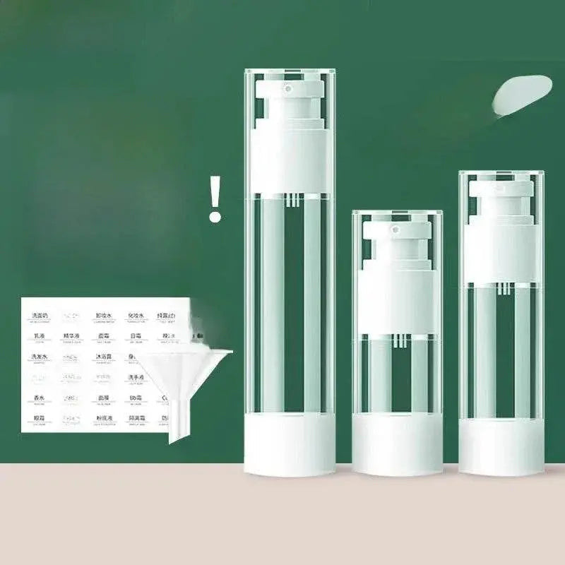 Vacuum Storage Bottle Travel Portable Set Skin Care Cosmetics Liquid Foundation Cleansing Oil Lotion Moisturizing Spray Fire Extinguisher Bottles - ACHETE LTD