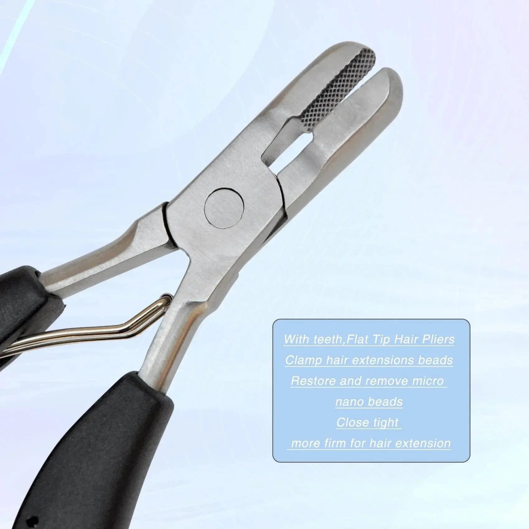 Fusion Bond Crusher Tool Hair Extension Pliers Hair Extension Remove Tool for Keratin Hair Extensions - ACHETE LTD