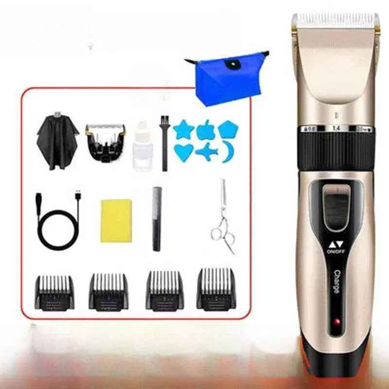 Hair Clipper Electric Hair Clipper Rechargeable Electric Shear Self-Shaving Electric Razor Shaving Hair For Home - ACHETE LTD