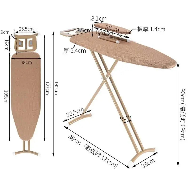 Household Folding Ironing Board Set Hotel Clothing Irons Board Rack Ironing Board Table Gifts To Mother Freeshipping - ACHETE LTD
