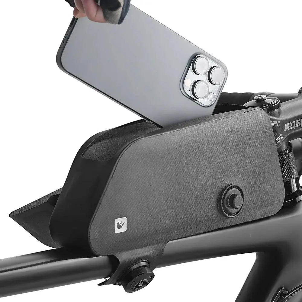 Rhinowalk 2L Waterproof Bicycle TopTube Bag Magnetic Bike Bag Road Bicycle Front Bag Compact Size Quick Release Buckle Cycle Bag - ACHETE LTD