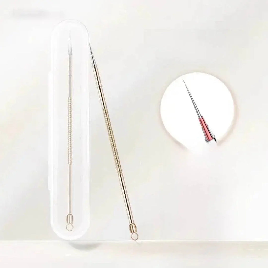 Pimple Pin Blackhead Removal Acne Needle Suit Pop Pimples Closed Mouth Handy Gadget Facial Beauty Tools Fat Particles - ACHETE LTD
