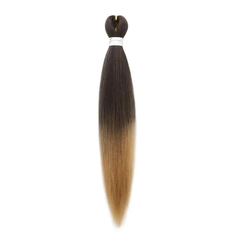 3Pcs Synthetic 20Inch Braiding Hair Pre Stretched Hair Extension Afro Braid Yaki Straight Hair Extension for Women - ACHETE LTD