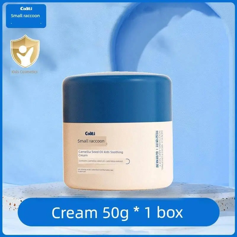 Coati Kids Face Cream Baby Body Lotion Skin Care Fall and Winter Moisturizing Moisturizing Skin Camellia-Seed Oil Camellia Oil - ACHETE LTD