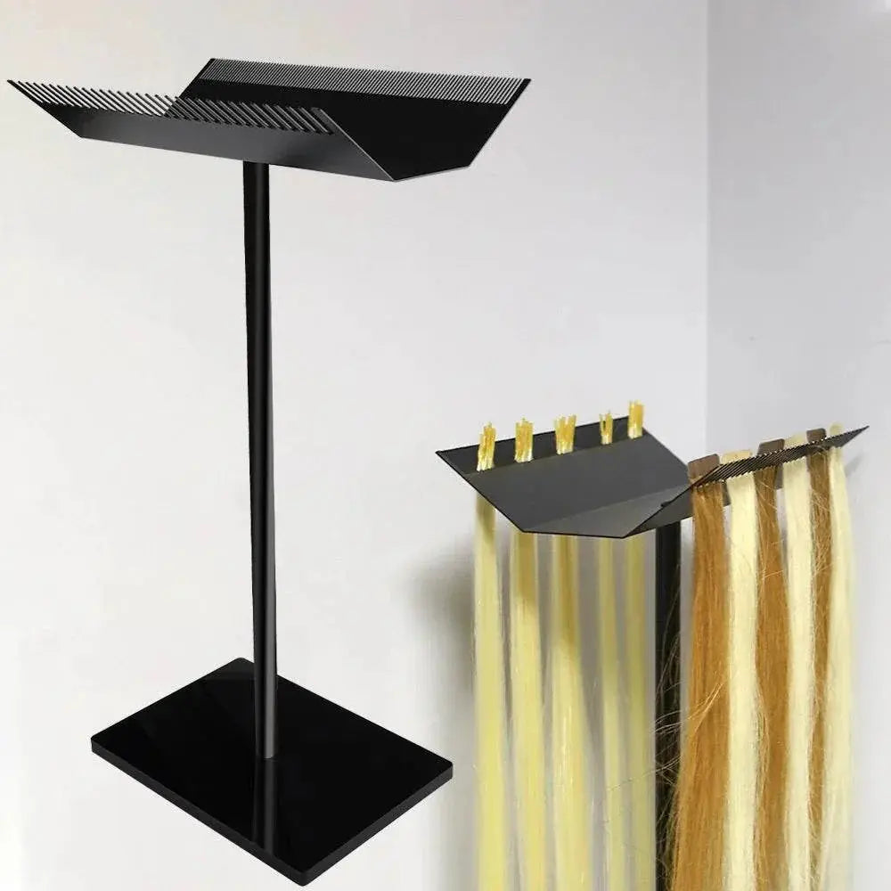 Hair Extension Holder Dismountable Wig Hair Display Holder Braiding Hair Separator Hair Extension Holder Organizer for Salons - ACHETE LTD