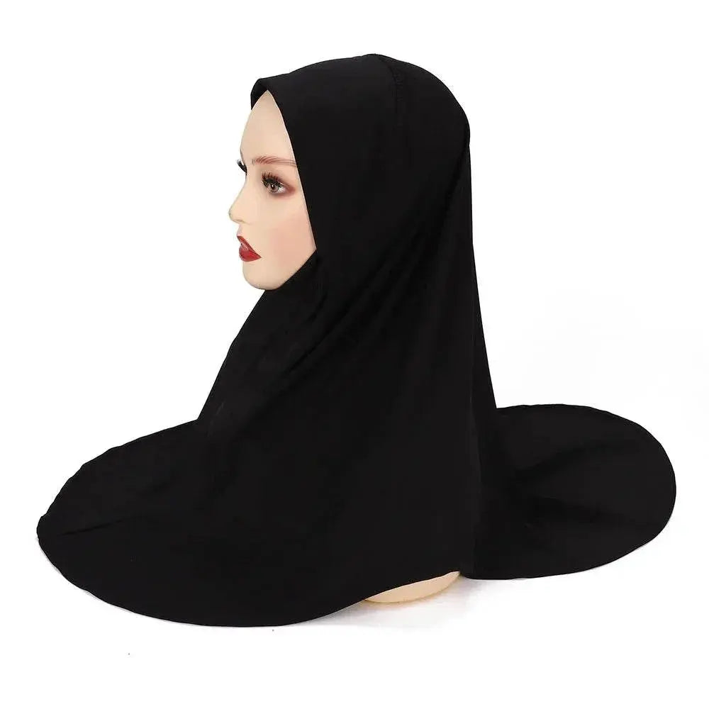 hot selling one piece hijab ready to wear instant bawal instant headscarf instant for muslim women - ACHETE LTD