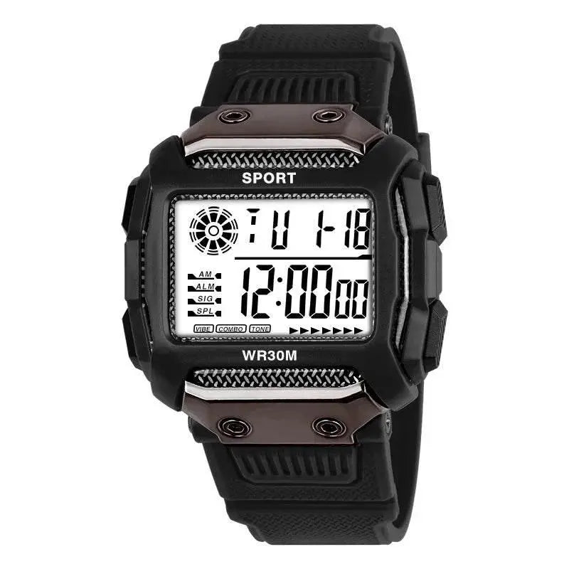 YIKAZE Y11 Men's Sports Watches Waterproof Outdoor Digital Men's Watches LED Alarm Clock Electronic watches for man Student kids - ACHETE LTD