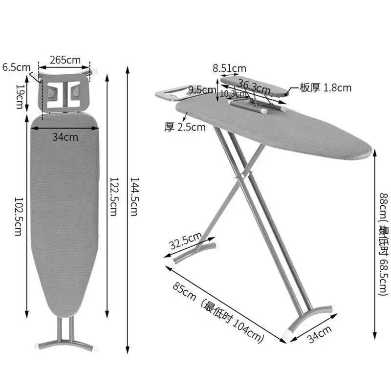 Household Folding Ironing Board Set Hotel Clothing Irons Board Rack Ironing Board Table Gifts To Mother Freeshipping - ACHETE LTD