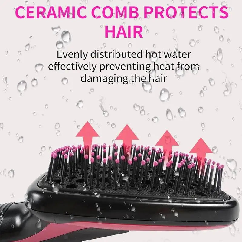 Hair Dryer Brush One Step Hair Blower Brush Electric Hot Air Brush Travel Blow Dryer Comb Professional Hairdryer Hairbrush - ACHETE LTD