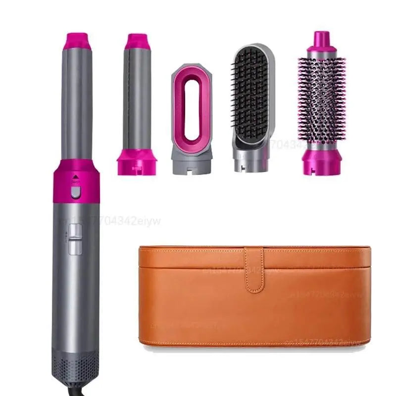 Hair Dryer Brush 5 In 1 Hair Blower Hot Air Styler Comb Automatic Hair Curler Professional Hair Straightener For Dyson Airwrap - ACHETE LTD