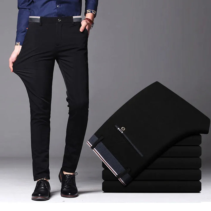 Men's Business Casual Straight Trousers - Spring/Autumn Collection