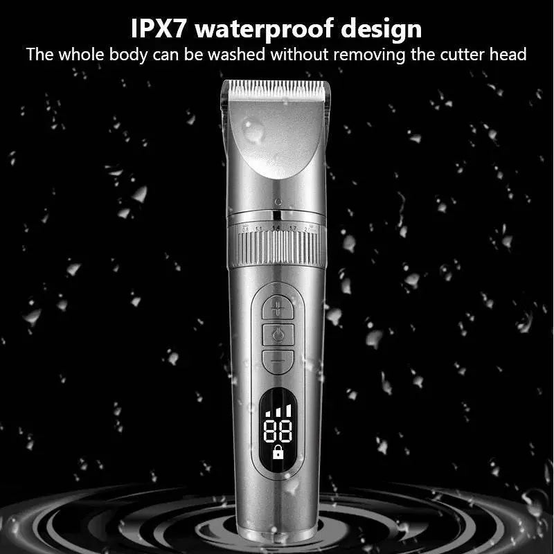 Professional Hair Clipper For Men Beard Trimmer Machine for Shaving Hair Trimmer Hair Cutting Machine Beard Trimmer Fast Charge - ACHETE LTD