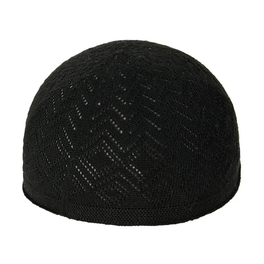 Men Skullcap Muslim Prayer Hats Turban Knit Beanies,Head Wrap,Outdoor Sports Indian Caps,Arab Bottoming Cap,Headcloth,Cancer Cap - ACHETE LTD
