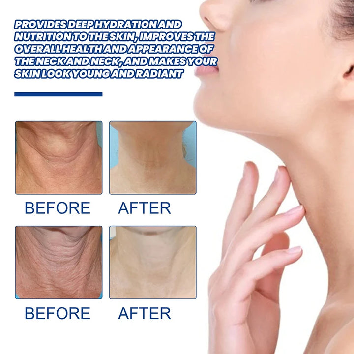 Anti-Aging Collagen Neck Cream | Tightens & Lifts | Reduce Fine Lines | Moisturizing Skincare