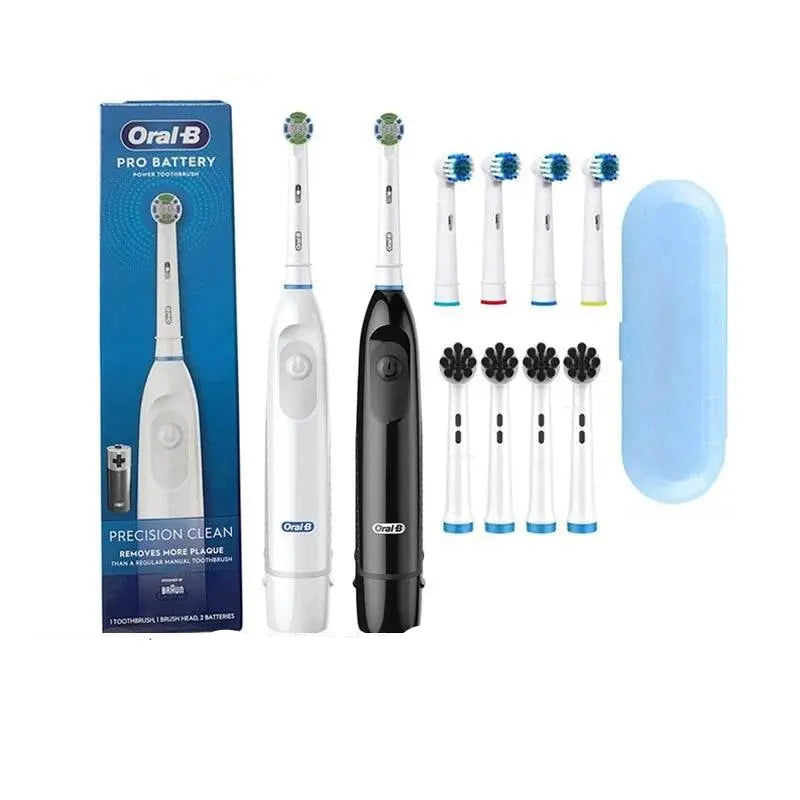 Oral B Electric Toothbrush 5010 Rotation Clean Teeth Adult Teeth Brush Precision Clean Electric Tooth Brush With Extra Refills - ACHETE LTD