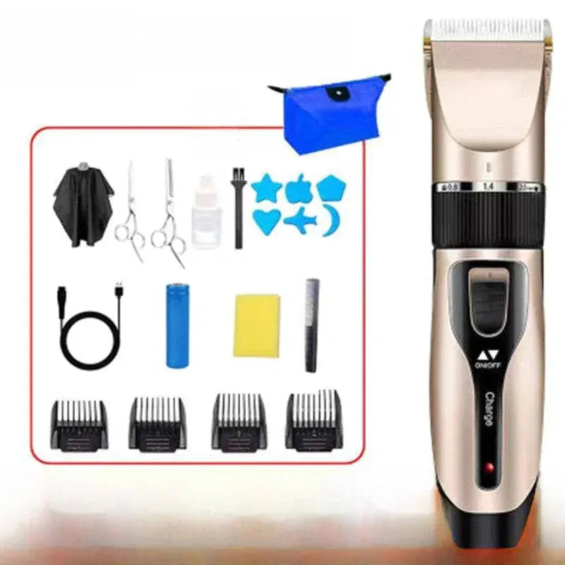 Hair Clipper Electric Hair Clipper Rechargeable Electric Shear Self-Shaving Electric Razor Shaving Hair For Home - ACHETE LTD