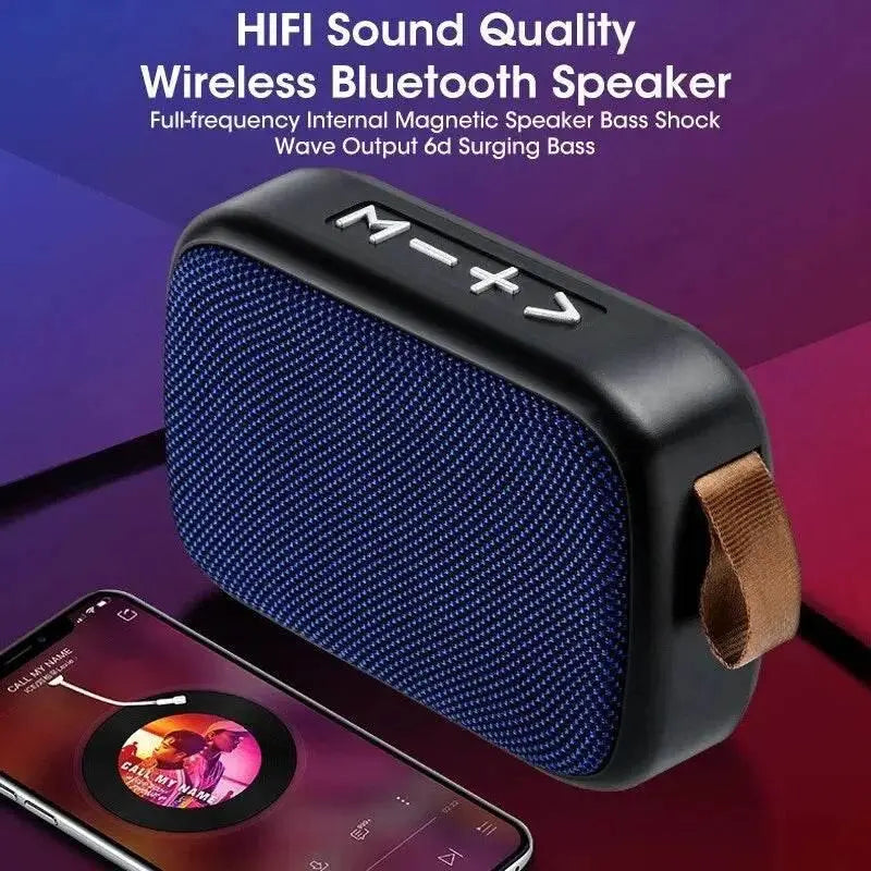 New Wireless Bluetooth Speaker Outdoor Portable Subwoofer Mini Speaker Home Cloth Card Speaker - ACHETE LTD