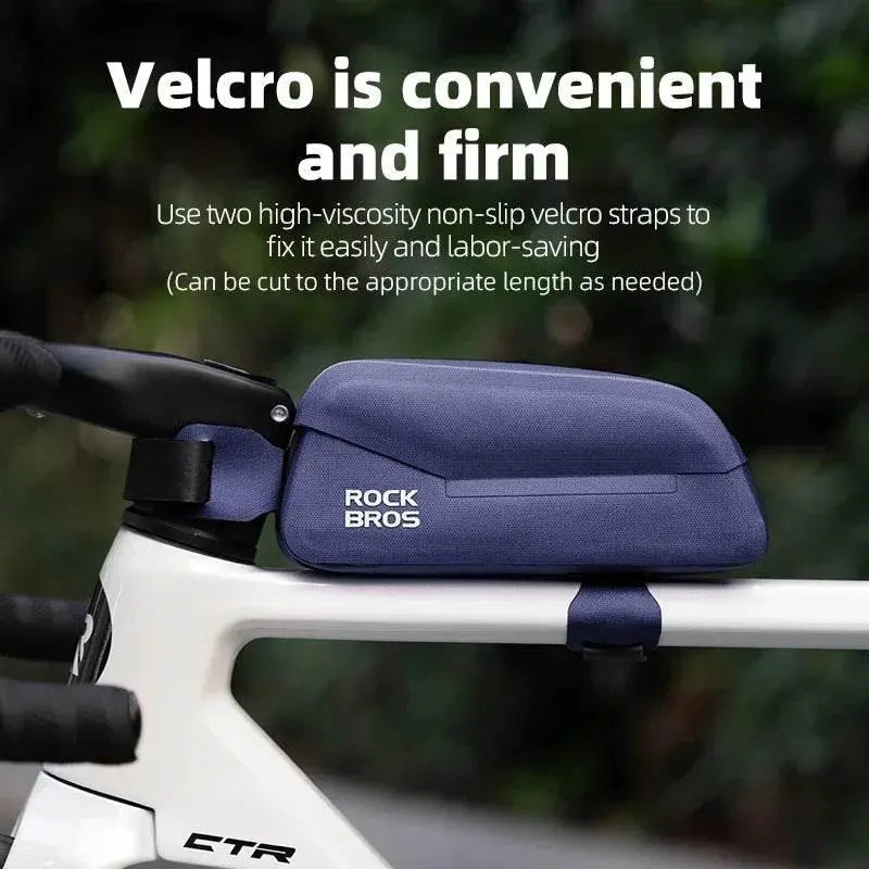 ROCKBROS Bike Top Tube Bag Magnetic Waterproof TPU Bike Frame Front Pack Mountain Bike Riding Storage Bag Cycling Accessories - ACHETE LTD
