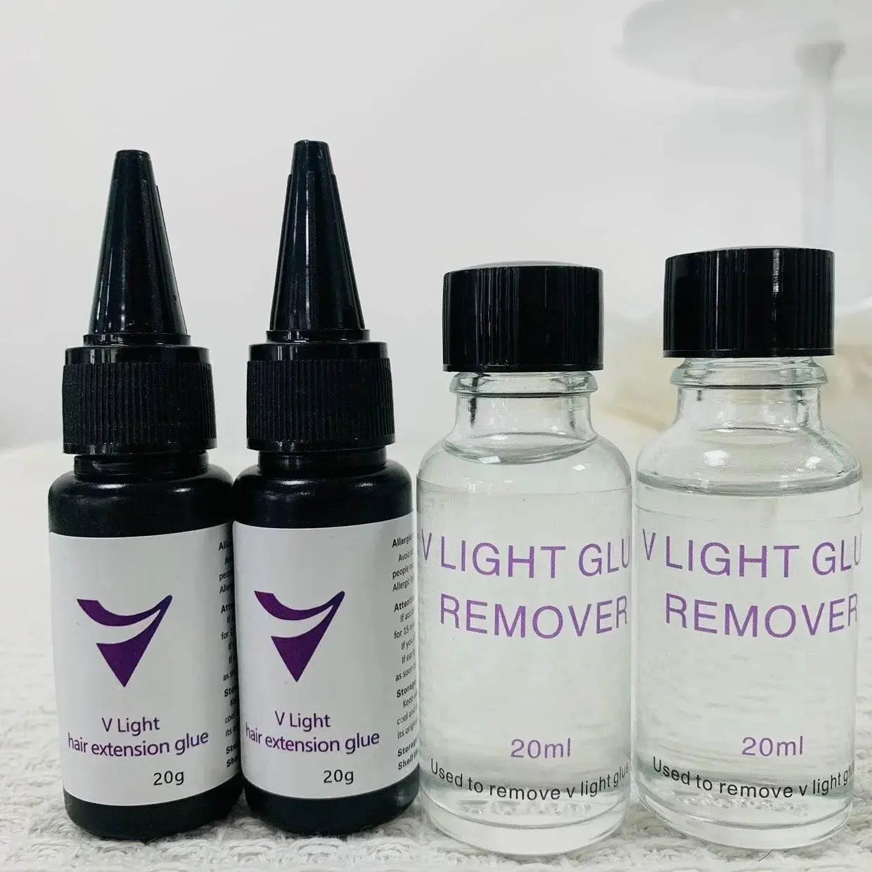 V-Light Hair Extension Fast Grafting Tool Firm and Traceless v light hair mashine extension hair extension uv glue light device - ACHETE LTD