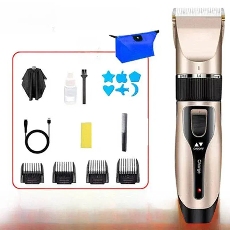 Hair Clipper Electric Hair Clipper Rechargeable Electric Shear Self-Shaving Electric Razor Shaving Hair For Home - ACHETE LTD
