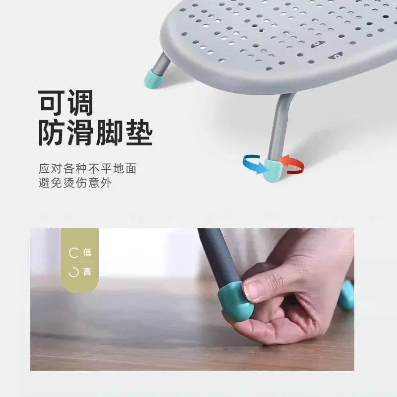 Mini Ironing Board Folding Table Foldable Ironing Board Multifunctional Ironing Board Stand for Home and Travel Use 81.5x31x12cm - ACHETE LTD