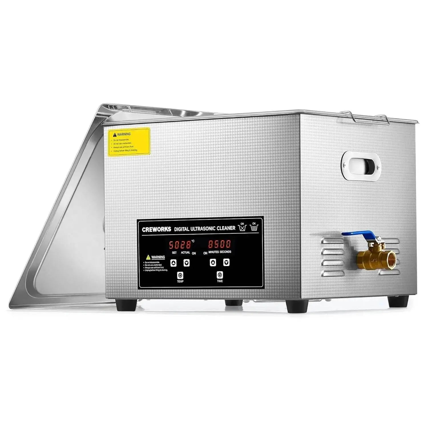 360W 15L Stainless Steel Cleaning Machine, 4 gal Ultrasonic Cleaner with Heater and Timer, Digital Sonic Cavitation Machine for - ACHETE LTD