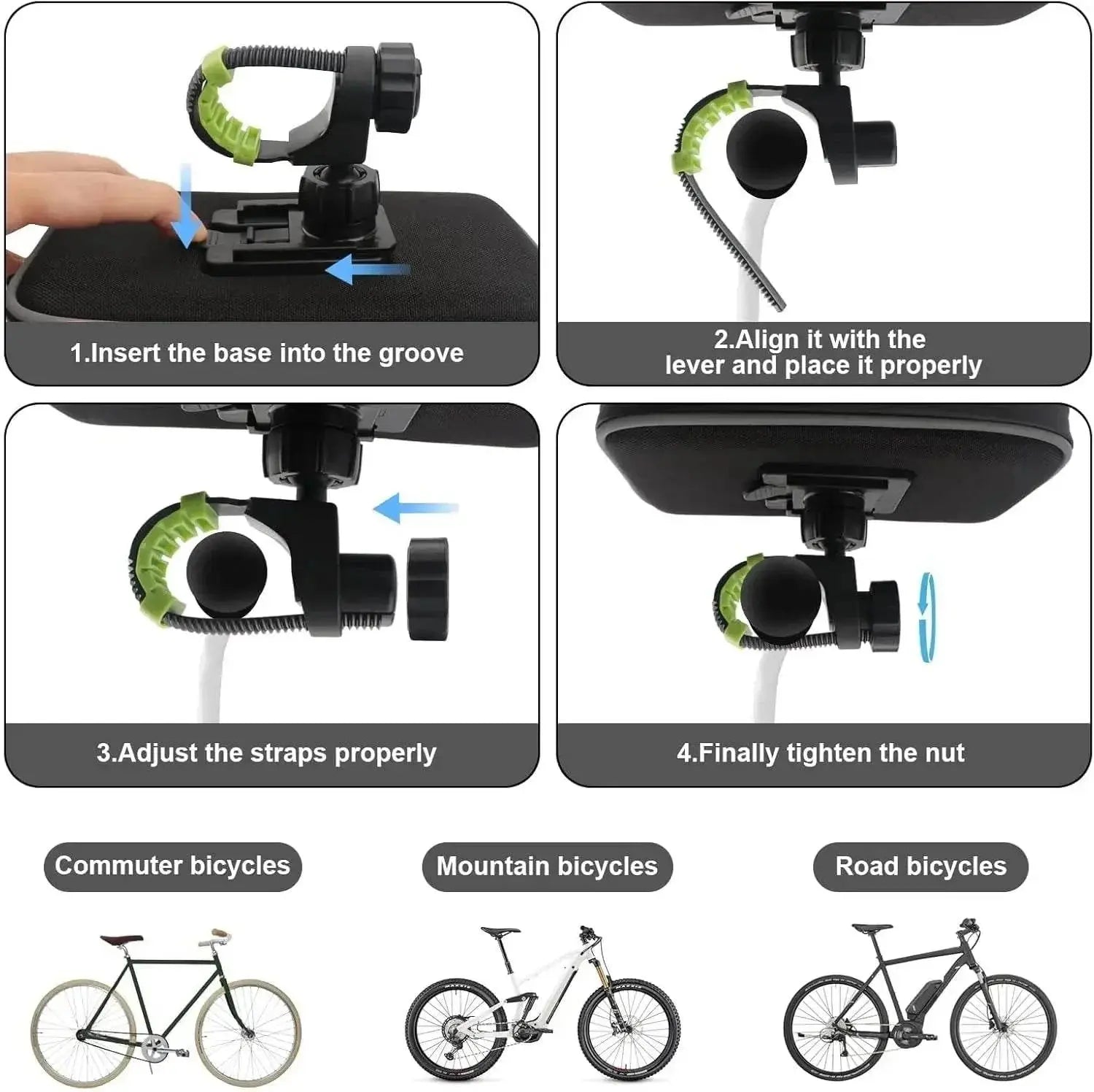 Bike Phone Handlebar Bag Holder Bike Phone Holder Waterproof Bike Bag TPU Touch Screen Handlebar Mount Phone Front Frame Bag - ACHETE LTD