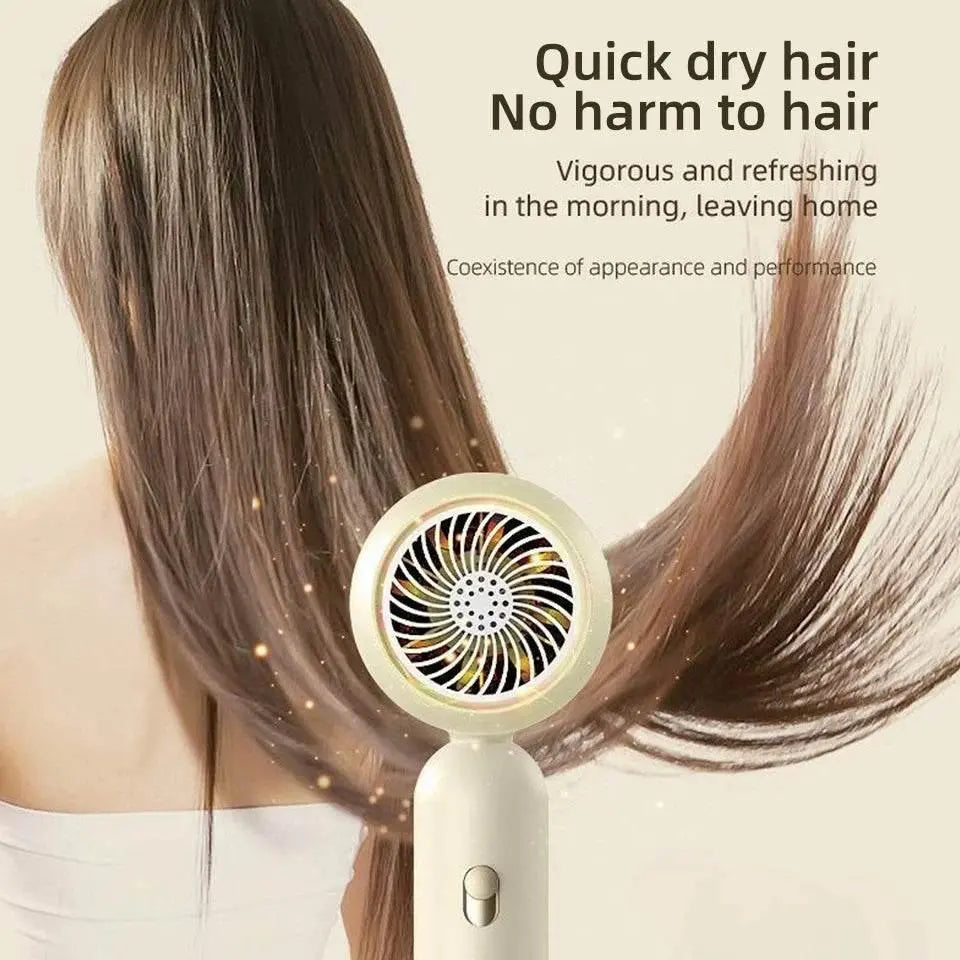 Electric Hair Dryers Professional Blow Dryer Negative Ionic Blow Hair Dryer For Home Appliance With Salon Style Small Size - ACHETE LTD