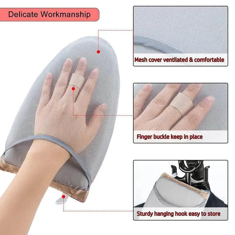 Handheld Ironing Board Mini Ironing Board Small Ironing Board Household Ironing Gloves Japanese Ironing Table Household Supplies - ACHETE LTD