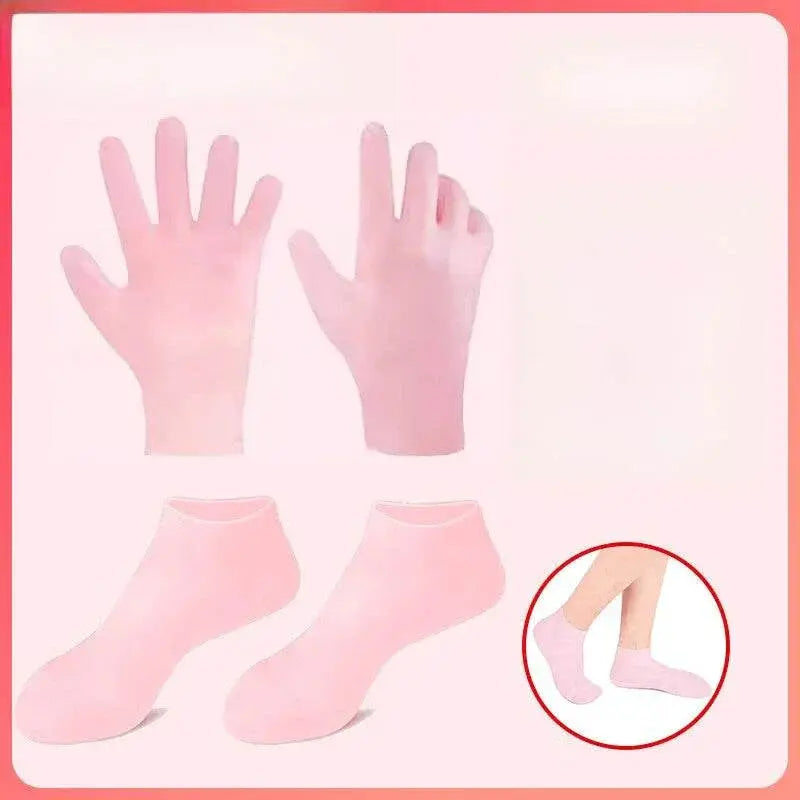 Moisturizing Female Care Tender Whitening Dead Skin Removing Gloves - ACHETE LTD