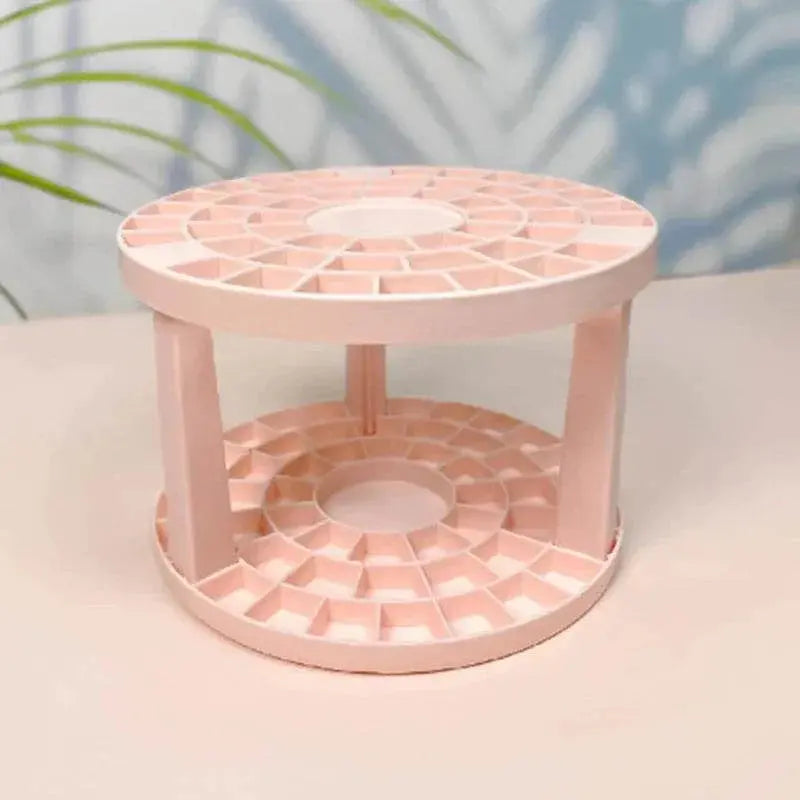 Lattices Cosmetic Make-up Brush Storage Box Multifunction Large-Capacity Table Organizer Make Up Tools Pen Storage Holder - ACHETE LTD