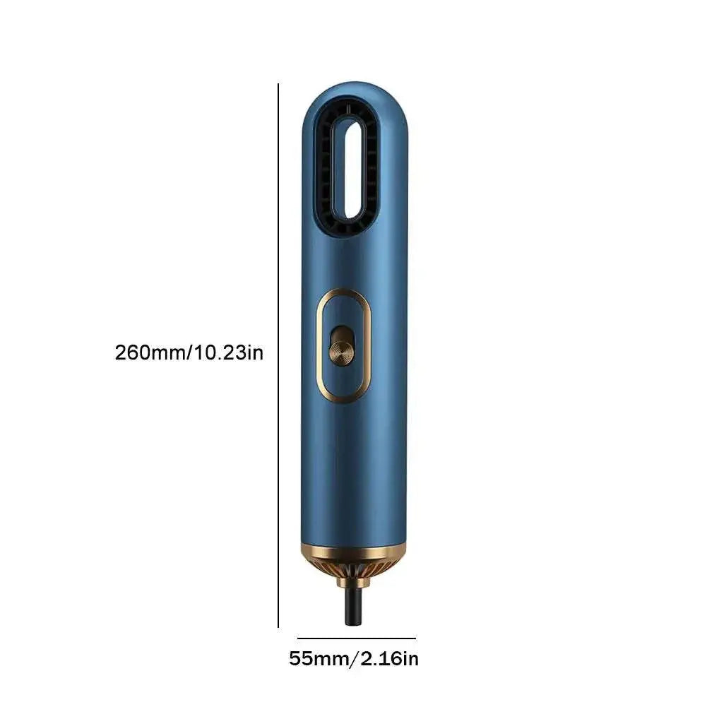 Mini Hair Dryer Portable Ionic Blower Multifunction Strong Wind Hair Blower 3 Gear Auto Off Personal Care Appliances - ACHETE LTD