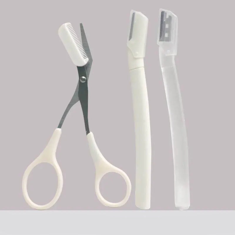 Safety Eyebrow Trimming Tool.