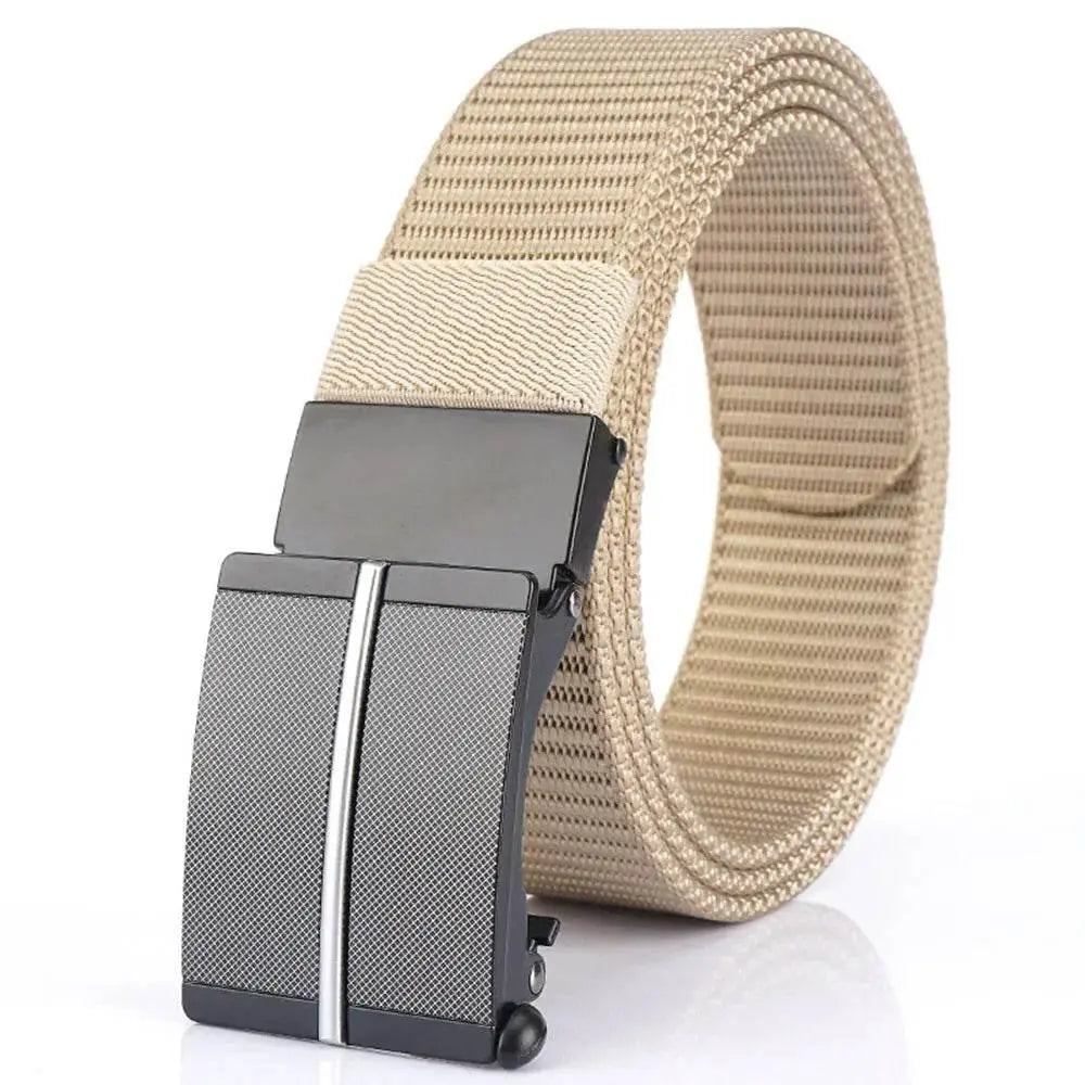 TUSHI New Men Nylon Automatic Buckle Belt Army Tactical Belt Men Military Canvas Belt Cummerbunds High Quality Shoulder Belt - ACHETE LTD