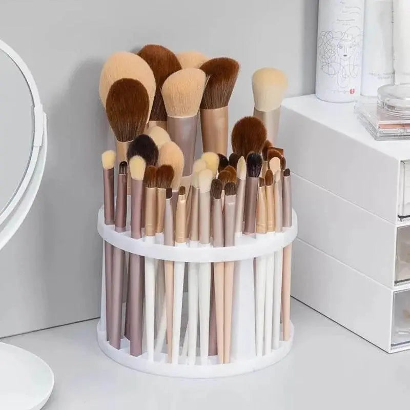 Lattices Cosmetic Make-up Brush Storage Box Multifunction Large-Capacity Table Organizer Make Up Tools Pen Storage Holder - ACHETE LTD