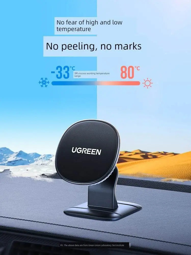 Green Joint Suction Cup Strong Magnetic Force Car Phone Holder - ACHETE LTD