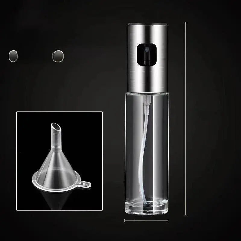 German Oil Dispenser Spray Glass Oil Sprinkling Can Olive Oil Kitchen Cooking Oil Spray-like Barbecue Oil Bottle Food - ACHETE LTD