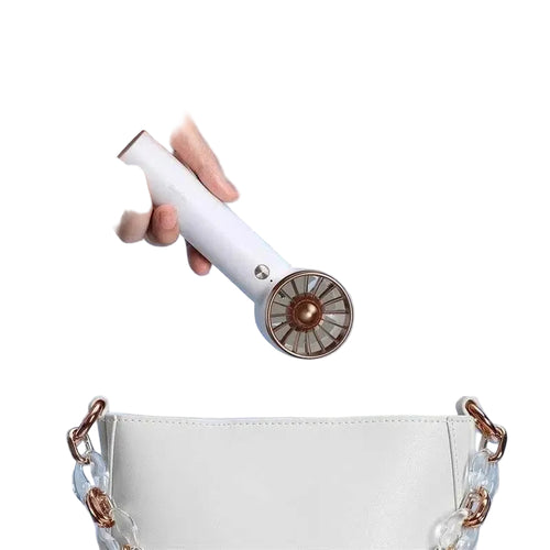 Compact Handheld Cooling Fan.