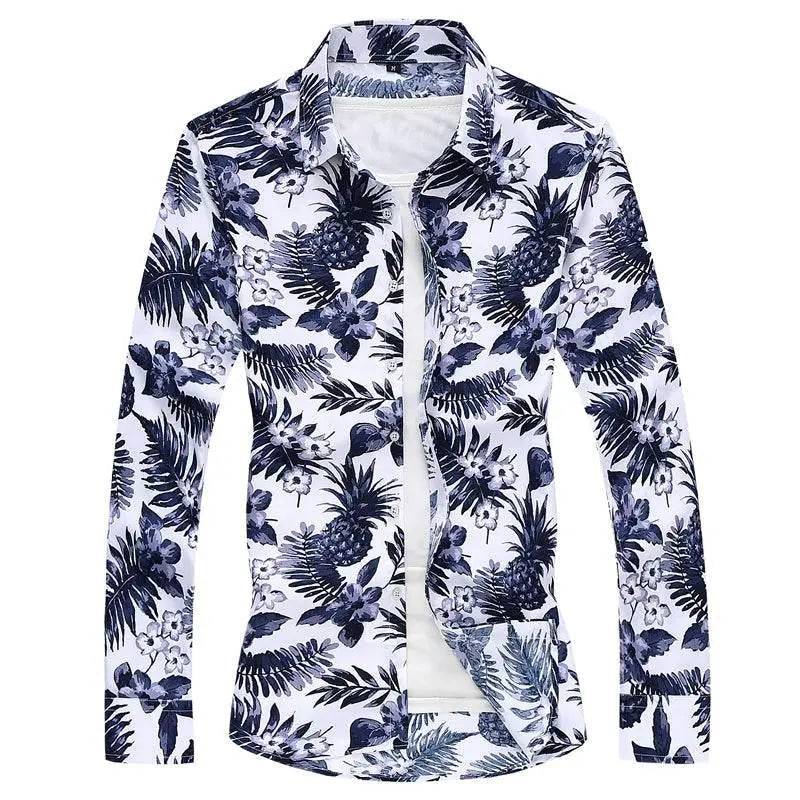 Summer New Men Shirt Large Size Printing - ACHETE LTD