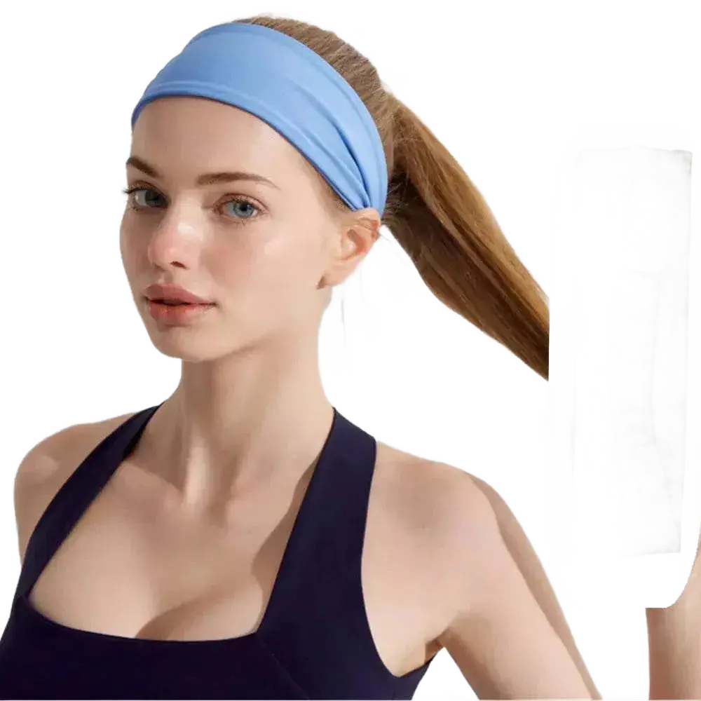 Nylon Adjustable Sports Headband.