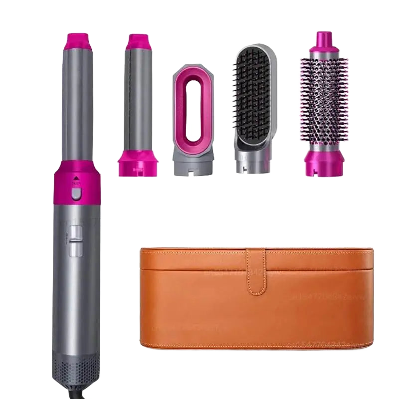 Hair Dryer Brush 5 In 1 Hair Blower Hot Air Styler Comb Automatic Hair Curler Professional Hair Straightener For Dyson Airwrap - ACHETE LTD