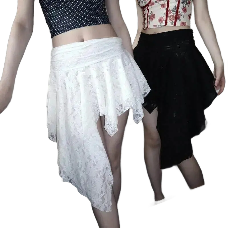 Rapcopter Lace Pleated Skirts.