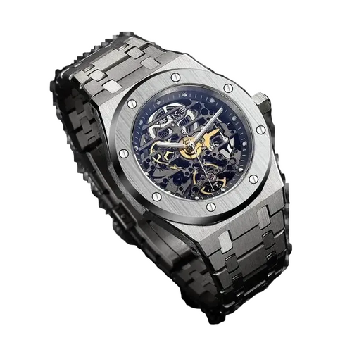 FEICE Automatic Mechanical Luxury Watch Men Top Brand Stainless Steel Watch Luminous Waterproof Watch for Men feice Skeleton 019 - ACHETE LTD