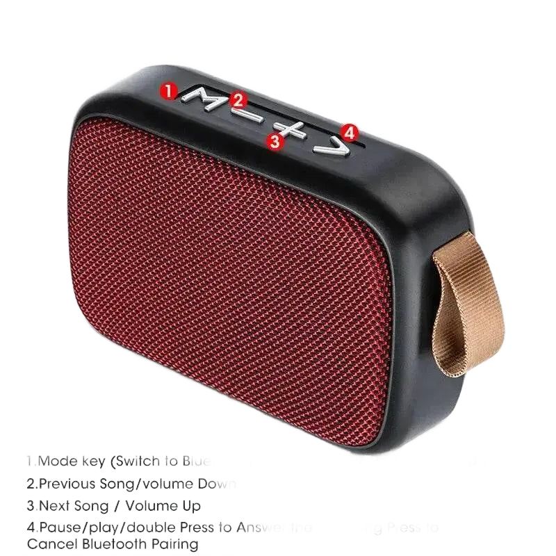 Outdoor Portable Subwoofer Speaker.