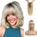 Blonde Ombre Silk Hair Topper.