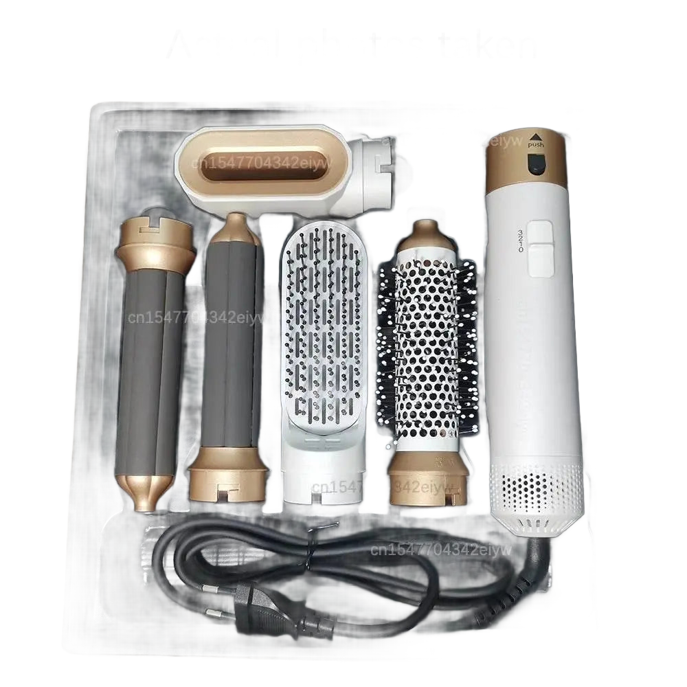 Hair Dryer Brush 5 In 1 Hair Blower Hot Air Styler Comb Automatic Hair Curler Professional Hair Straightener For Dyson Airwrap - ACHETE LTD