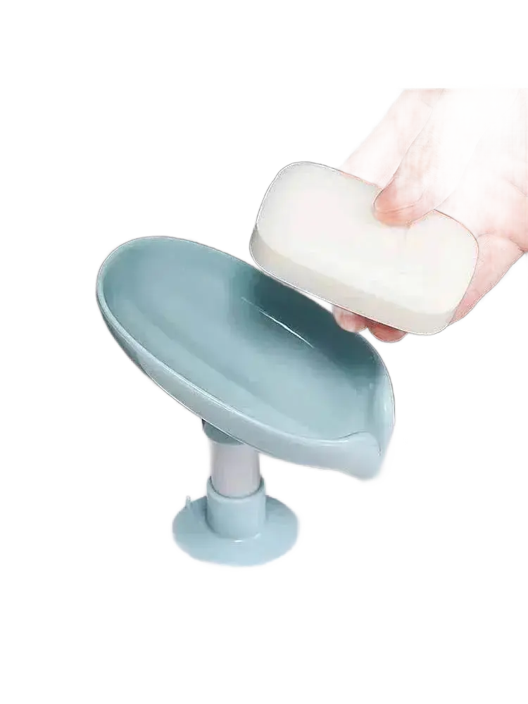 Thickened Soap Box Extra Thick Suction Cup Soap Dish Strong Suction Cup Sink Punch Free Soap Box Soap Dish Fabulous Draining Gadget - ACHETE LTD