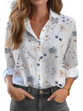 Elegant Shirt Women Fashion Temperament Blouse Long Sleeve Shirt Women New Casual Shirt - ACHETE LTD