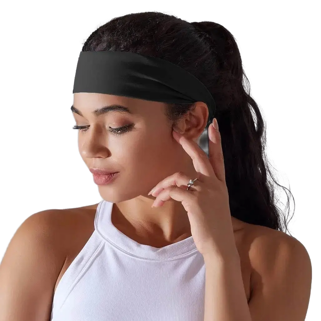 Nylon Adjustable Sports Headband.