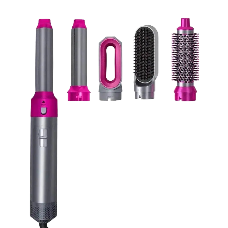 Hair Dryer Brush 5 In 1 Hair Blower Hot Air Styler Comb Automatic Hair Curler Professional Hair Straightener For Dyson Airwrap - ACHETE LTD